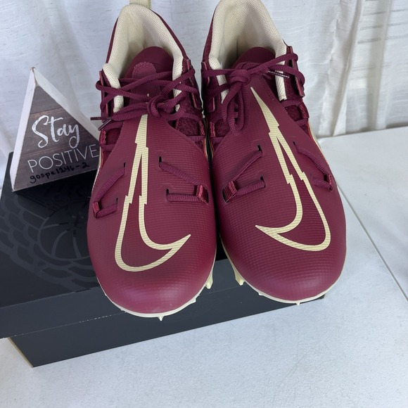 Nike Alpha Menace Pro 3 Florida State FSU Football Cleats Size‎ 13 Wide Rare! main image 5